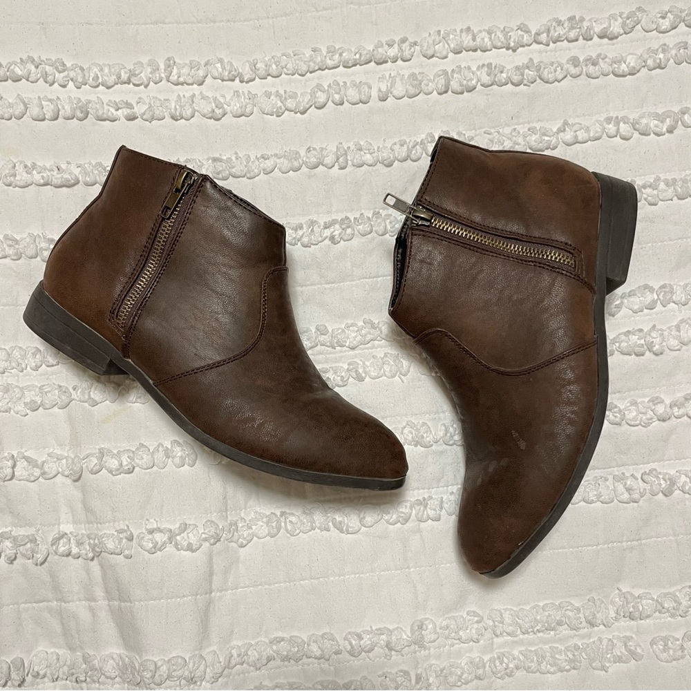 Brown Ankle Boots